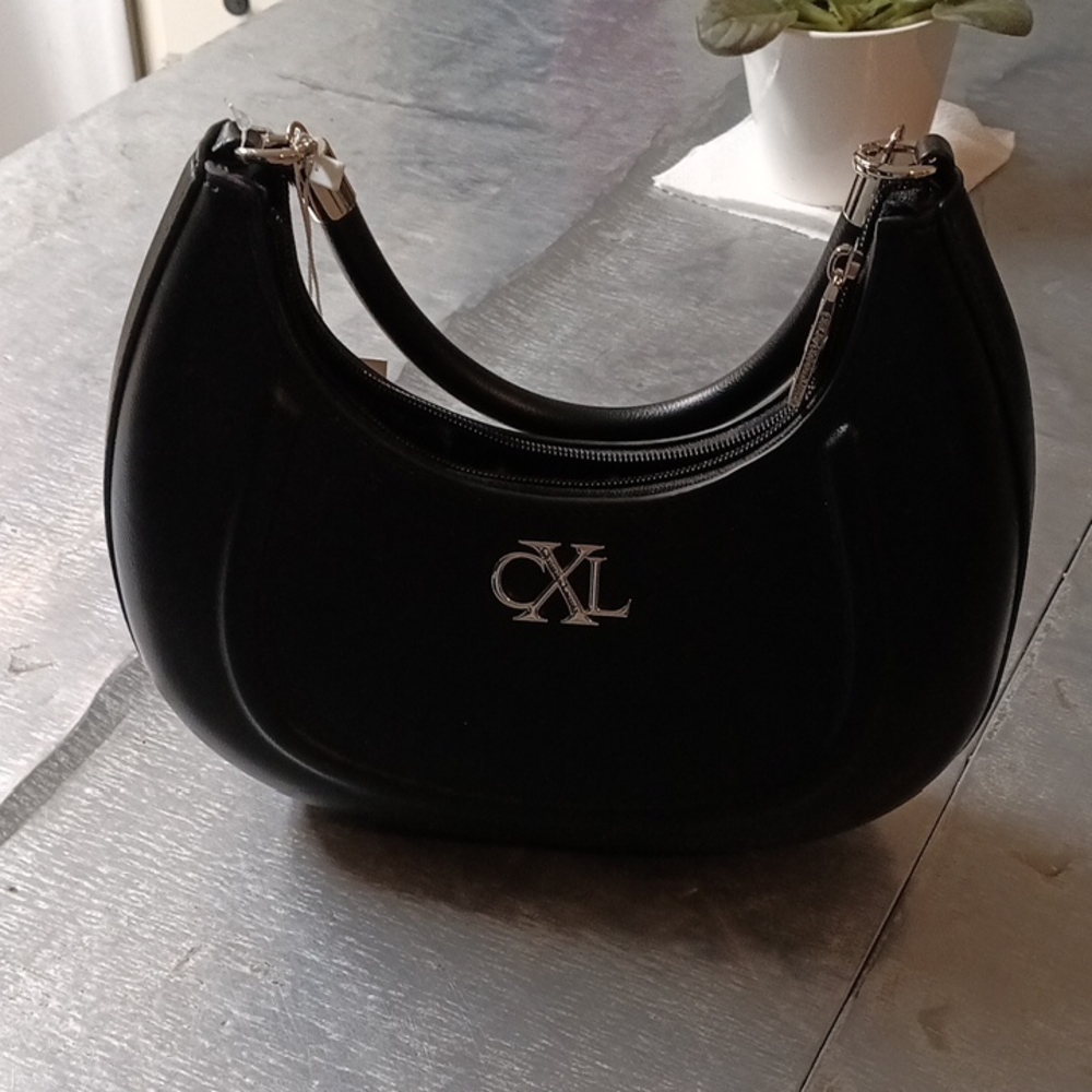 NWT CXL By Christian Lacroix Charvon Smooth Signature Cross Body Bag $88.00